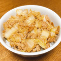vabochan's cooksnap of when they made 白菜とひき肉のうまトロ炒め.