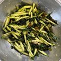 ♫歌声レストラン♫'s cooksnap of when they made 簡単！旨い！なめこきゅうりのジンぽん和え.