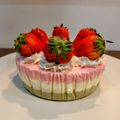 まめたん's cooksnap of when they made ひな祭り♥簡単3色レアチーズケーキ.