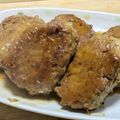 ゆけり３兄弟's cooksnap of when they made えのきでかさ増し♪鶏つくねの照り焼き.
