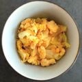 ひさかた's cooksnap of when they made さっぱり！キャベツと卵の酢味噌和え.