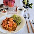 ☆＊お家グルメ工房＊☆'s cooksnap of when they made ナポリタン.