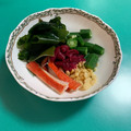 クックあさみちゃん's cooksnap of when they made 簡単＊揚げ玉入りの和え物.