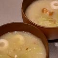 アクセル☆'s cooksnap of when they made ✽キャベツと竹輪のお味噌汁✽.
