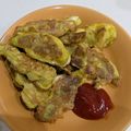 ゆうこドリ's cooksnap of when they made 捨てないで！ゴーヤの種とワタDEピカタ☆.