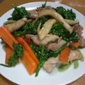 えりこ82☆'s cooksnap of when they made 豚肉とブロッコリーのオイスターソース炒め.