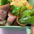 クック49L4Ho☆'s cooksnap of when they made お弁当に簡単!!ピーマンのベーコン巻き.