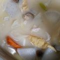 青赤さん's cooksnap of when they made 白味噌の具沢山味噌汁♪ほんのり甘くて美味.