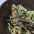 ノエル・ギャラガー's cooksnap of when they made きゅうりとちくわの胡麻ラー油和え.