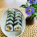 ボブナナ's cooksnap of when they made 話題入りの甘辛しぐれ煮で☆牛肉太巻き寿司.