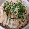 りー君グランマ's cooksnap of when they made れんこんとベーコンのガーリックマヨサラダ.