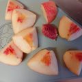 ひっこ's cooksnap of when they made 桃の切り方簡単綺麗ビックリするよ！.