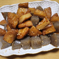 ♡ナムギュ♡'s cooksnap of when they made お弁当に～さつま揚げとこんにゃくの甘辛煮.