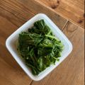 みるく茶's cooksnap of when they made 時短＊青菜のゆで方.