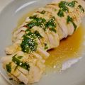 tomitomico's cooksnap of when they made レンジで簡単☆シンガポール風チキン.