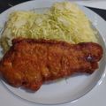 メイプル⌘'s cooksnap of when they made 厚切り豚ロースのチーズカレーピカタ.