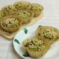 umemodoki's cooksnap of when they made ＨＭで抹茶とチョコのマフィン♡.