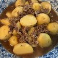 momoママ's cooksnap of when they made 簡単♡新じゃがと牛肉の甘辛煮.