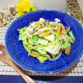 mamaRD's cooksnap of when they made 母の味❀キャベツとさつま揚げの炒めもの.