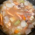 クックHK7TLN☆'s cooksnap of when they made ☆鮭の味噌鍋☆～石狩鍋～.