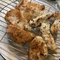 明日の風☆'s cooksnap of when they made 鶏むね肉の青海苔とチーズのパン粉焼き♩.