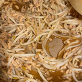 海老ふりゃ〜's cooksnap of when they made もやしの鶏そぼろ煮.
