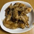 バンビーノ☆'s cooksnap of when they made パリッと香ばしい☆鶏手羽先の照り照り焼き.