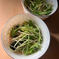 クックあさみちゃん's cooksnap of when they made 春雨と水菜のわさポンSeaサラダ.