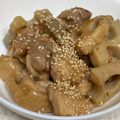 yummy?'s cooksnap of when they made 鶏もも肉とれんこんの甘辛炒め.