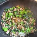 aoikuyo's cooksnap of when they made ツルムラサキと春雨の中華炒め.