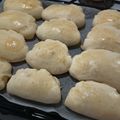 りょりょーこ's cooksnap of when they made ❤秘密にしたい我が家のクリームパン❤.