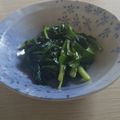 ミズ's cooksnap of when they made ニラ大量消費、ニラのごまポン酢和え.