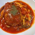 まるゆみ。's cooksnap of when they made トマト缶で＊煮込みハンバーグ＊.
