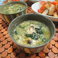イベ長's cooksnap of when they made 簡単！小松菜（水菜）とえのきの中華スープ.