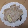きらり流れ星's cooksnap of when they made レンジで完成！豚しゃぶとなすの蒸し和え.