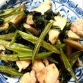 しゅがーぐらいだー's cooksnap of when they made 春の香り♪緑鮮やか！簡単☆葉牛蒡きんぴら.