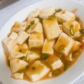 ひよこくっく。's cooksnap of when they made 麻婆豆腐の素を使って、麻婆豆腐　覚え書き.