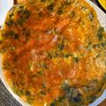 t0mt0mt0m's cooksnap of when they made チーズとニラのキムチチヂミ.
