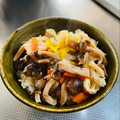 azbjbn's cooksnap of when they made しめじとエリンギの炊き込みご飯.