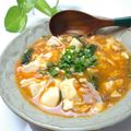 とのチャマ's cooksnap of when they made ふるふる豆腐とひき肉のピリ辛スープ.