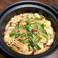 よよっち♪'s cooksnap of when they made 超簡単で美味しい！絶品餃子鍋【もつ鍋風】.