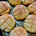 がんばれままちゃん's cooksnap of when they made 簡単メロンパン♡チョコチップメロンパン.