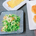 茶太郎ラッシュ･ω･'s cooksnap of when they made 豆苗とちくわのごま和え.