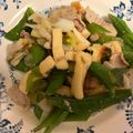 R2016's cooksnap of when they made 超簡単！スナップえんどうと豚肉の炒め物.