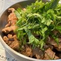 babibabi7's cooksnap of when they made 豚こま肉の梅肉炒め.