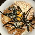 コバミツ's cooksnap of when they made ぶっかけ冷やしおろし納豆讃岐うどん！.