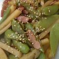 ひめ姉様's cooksnap of when they made スナップエンドウとジャガイモのきんぴら.