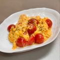 Etsu☆ko's cooksnap of when they made 5分でできる！ミニトマトと卵の炒め物.