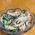 もも缶先輩's cooksnap of when they made きゅうりとちくわのわさびマヨ。大人の副菜.