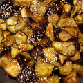 ♡YKitchen♡'s cooksnap of when they made お弁当に！なすとエリンギの甘辛炒め.